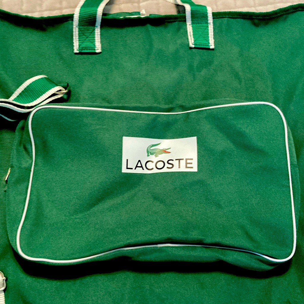 Lacoste Emerald Green Travel Bag Lacoste Emerald Green Travel Bag
